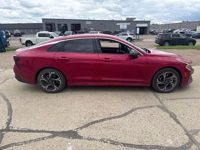 2025 Red Kia K5 GT-Line AWD Sedan