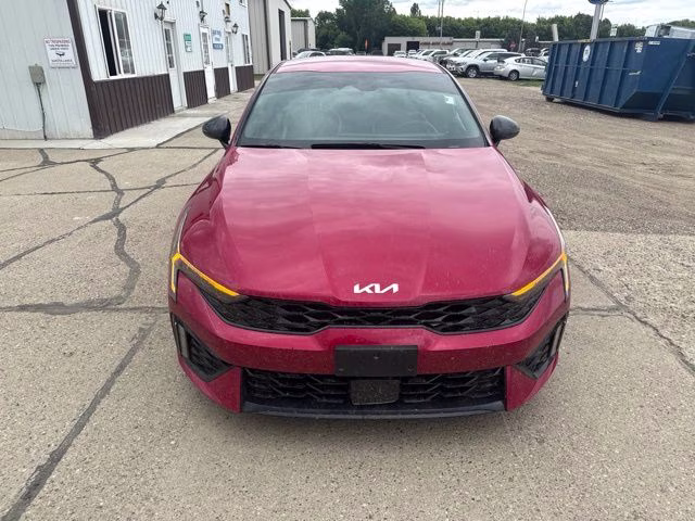 2025 Red Kia K5 GT-Line AWD Sedan