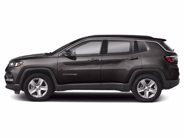 2022 Granite Crystal Metallic Clearcoat Jeep Compass Altitude 4X4 SUV
