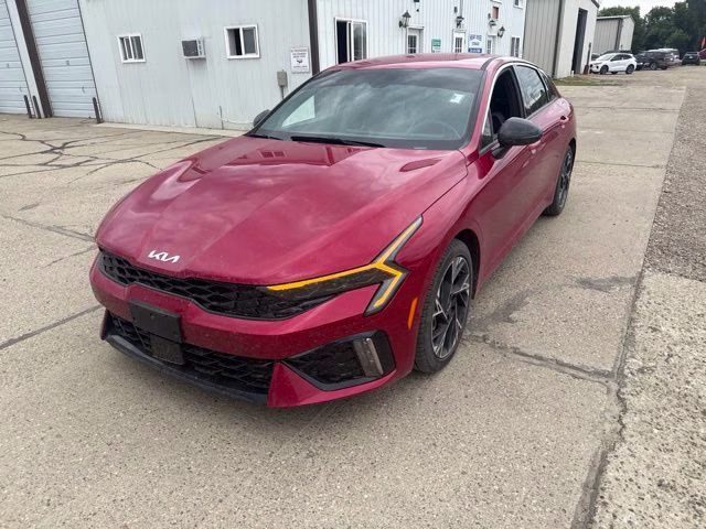 2025 Red Kia K5 GT-Line AWD Sedan