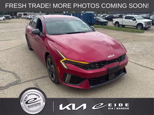 2025 Runway Red Kia K5 GT-Line AWD Sedan