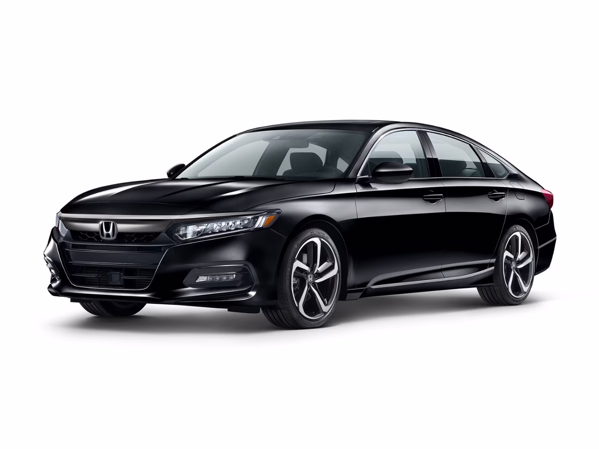 2018 Black Honda Accord Sport FWD Sedan