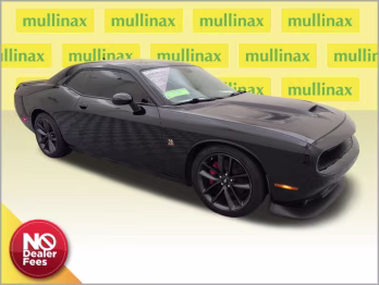 2019 Pitch Black Clearcoat Dodge Challenger R/T Scat Pack RWD Coupe