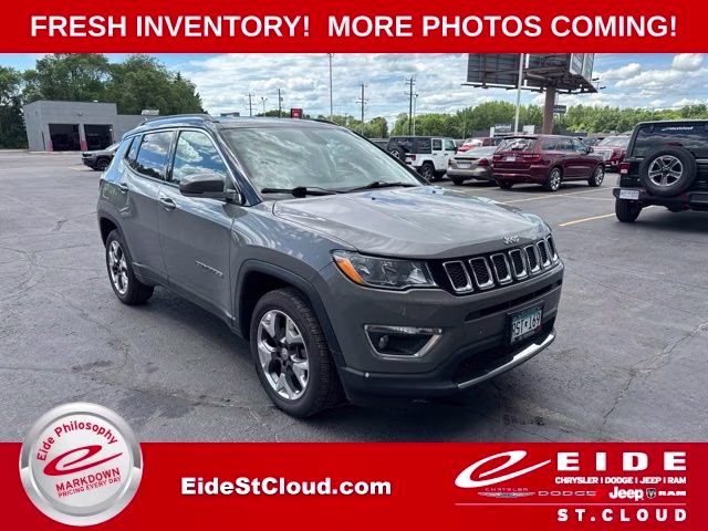 2020 Sting-Gray Clearcoat Jeep Compass Limited 4X4 SUV
