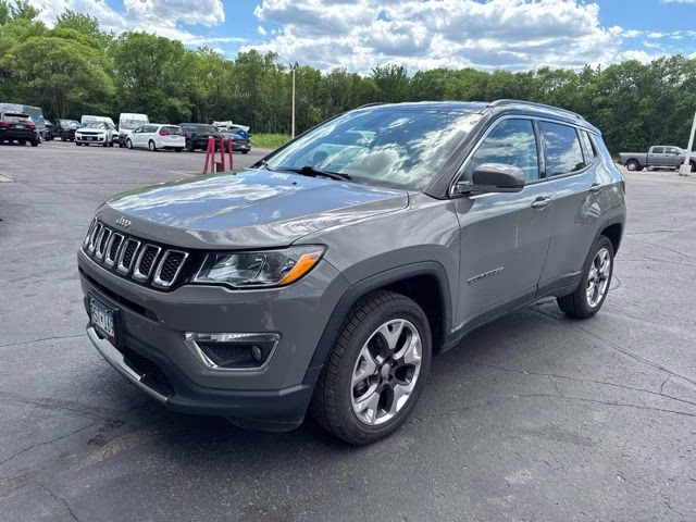 2020 Sting-Gray Clearcoat Jeep Compass Limited 4X4 SUV