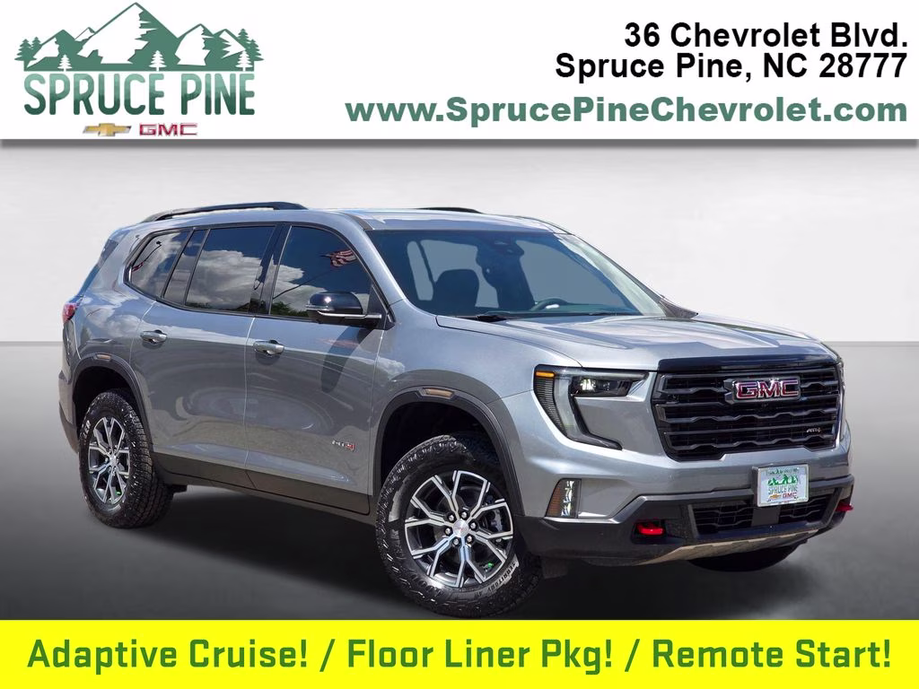 2026 Sterling Metallic GMC Acadia AT4 AWD SUV