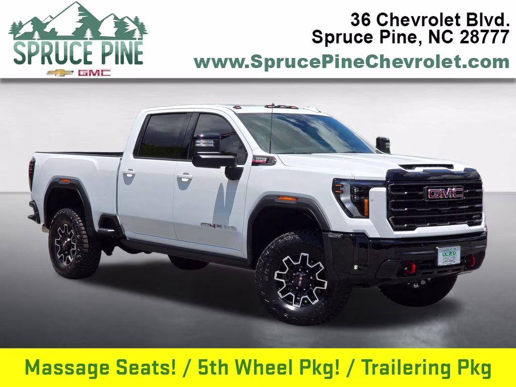 2026 Summit White GMC Sierra 2500HD AT4X 4X4 Truck