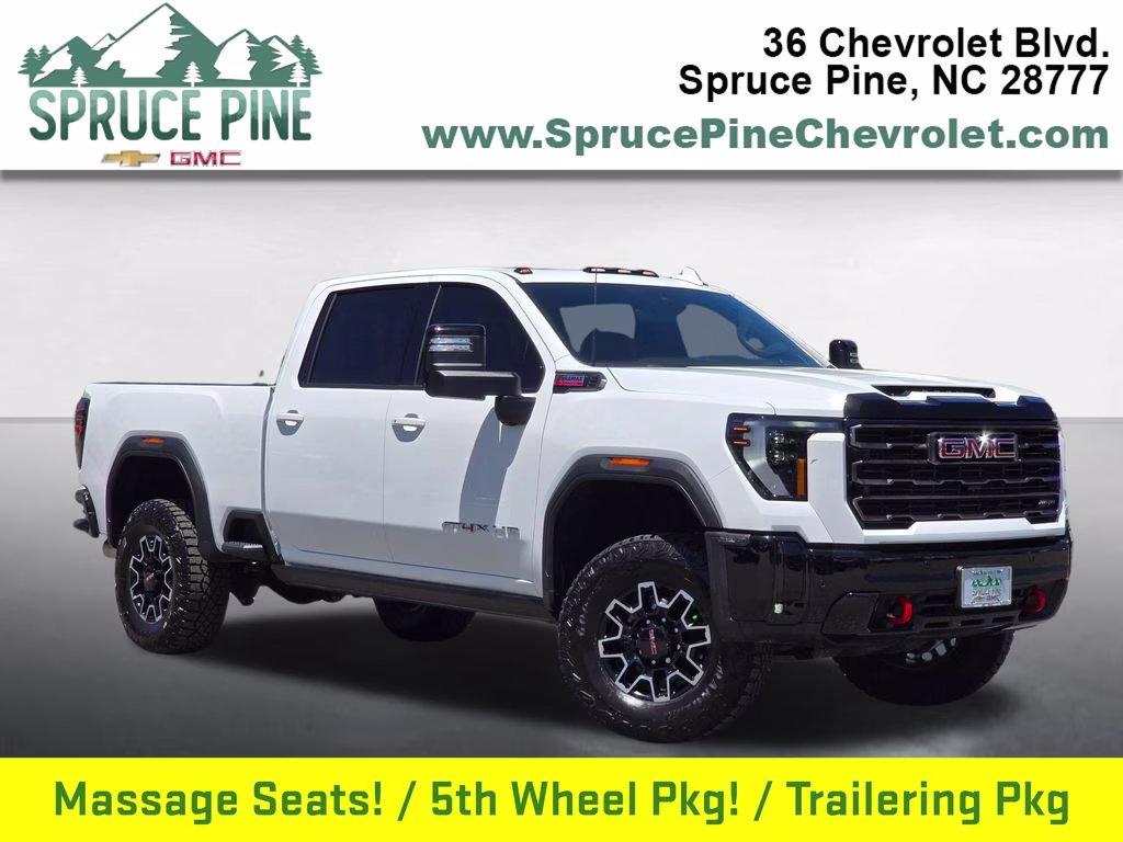 2026 Summit White GMC Sierra 2500HD AT4X 4X4 Truck