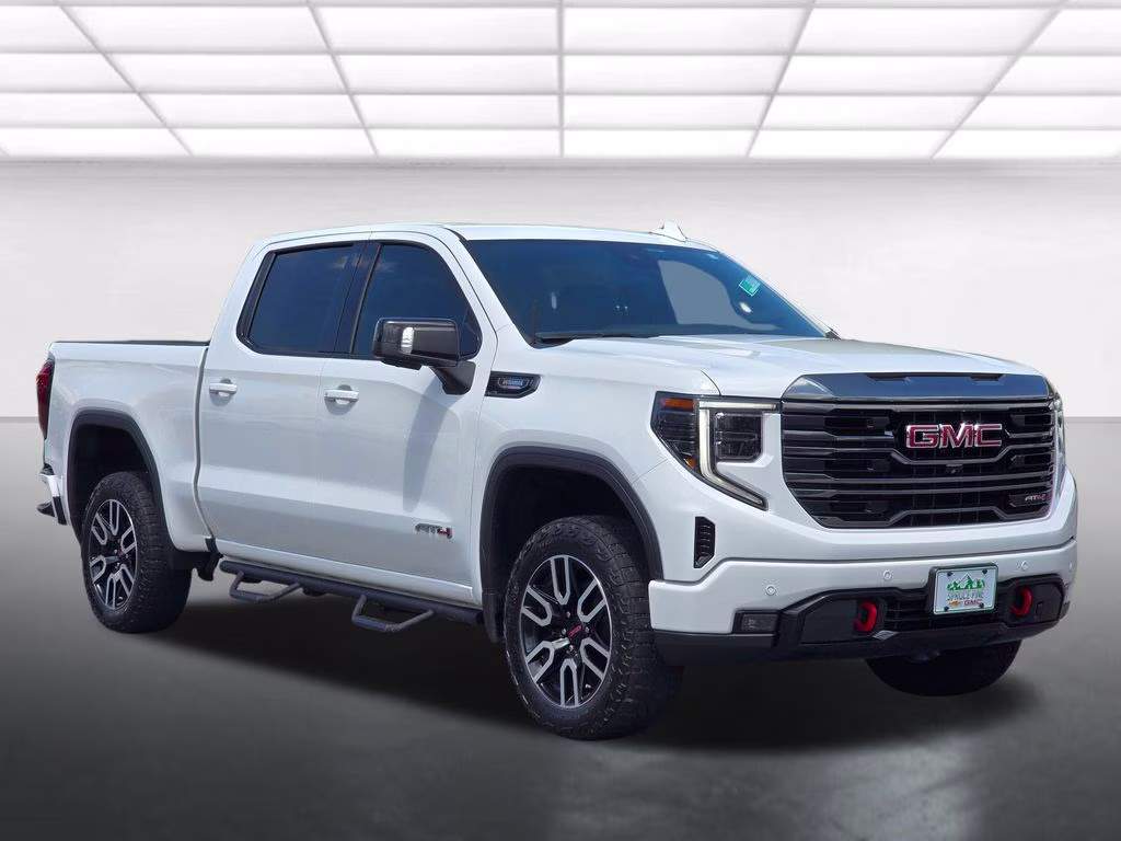 2023 Summit White GMC Sierra 1500 AT4 4X4 Truck