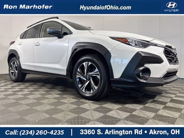 2024 Crystal White Pearl Subaru Crosstrek Premium AWD SUV