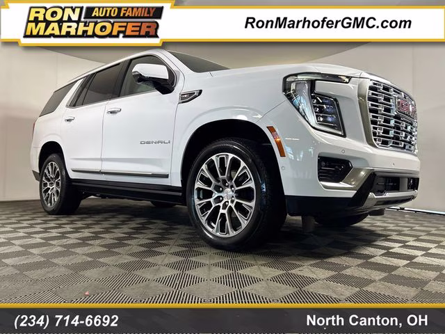 2025 Summit White GMC Yukon Denali 4X4 SUV