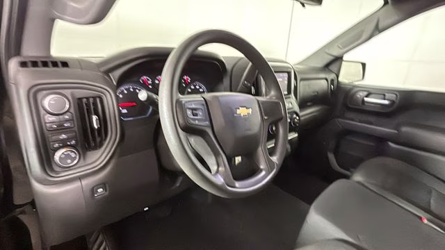 2020 Black Chevrolet Silverado 1500 Custom 4X4 Truck