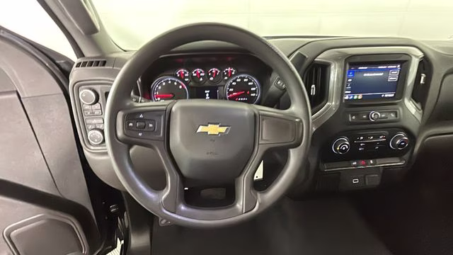 2020 Black Chevrolet Silverado 1500 Custom 4X4 Truck