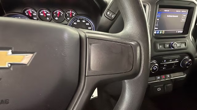 2020 Black Chevrolet Silverado 1500 Custom 4X4 Truck