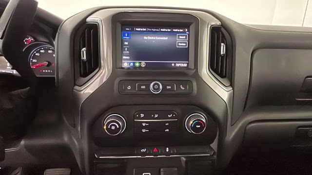 2020 Black Chevrolet Silverado 1500 Custom 4X4 Truck