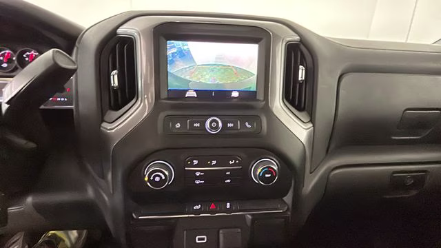 2020 Black Chevrolet Silverado 1500 Custom 4X4 Truck