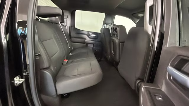 2020 Black Chevrolet Silverado 1500 Custom 4X4 Truck