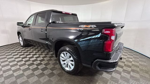 2020 Black Chevrolet Silverado 1500 Custom 4X4 Truck