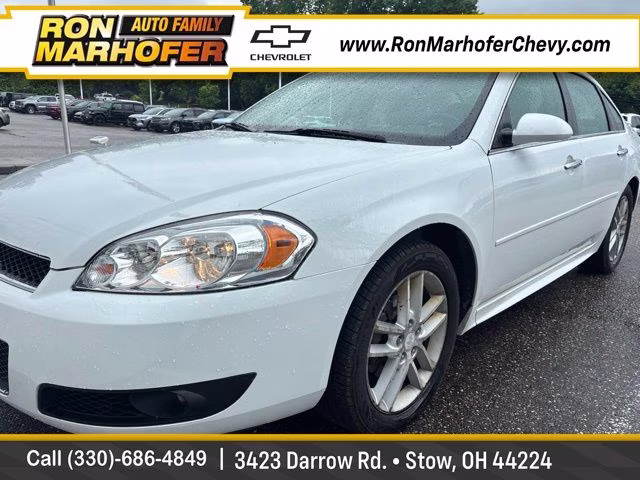 2013 Summit White Chevrolet Impala LTZ FWD Sedan