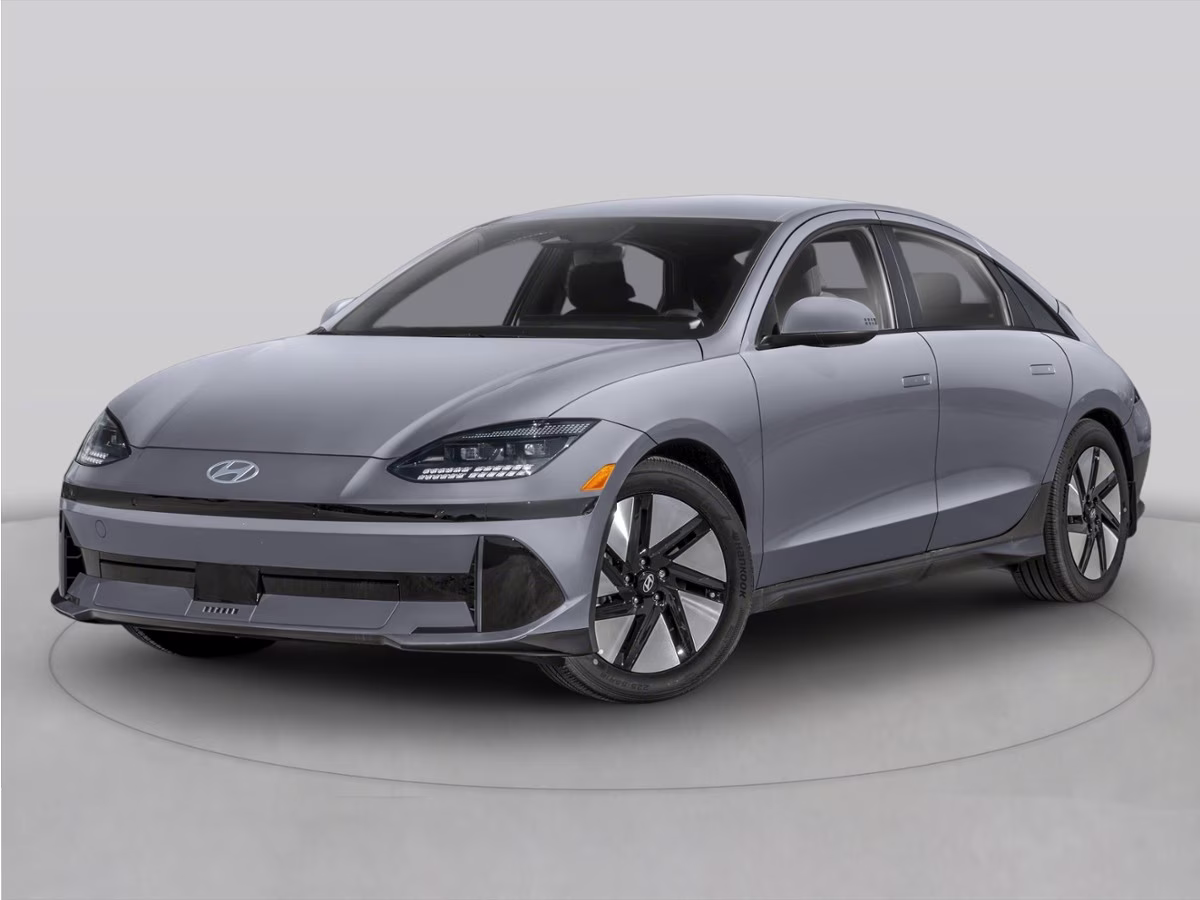 2024 Ultimate Red Hyundai IONIQ 6 SE AWD Sedan