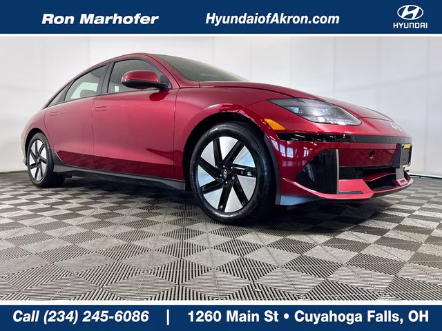 2024 Ultimate Red Hyundai IONIQ 6 SE AWD Sedan