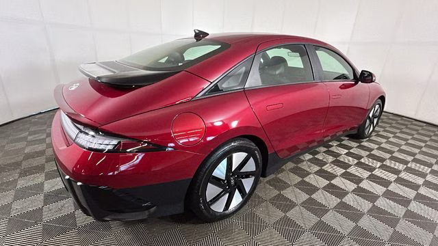 2024 Ultimate Red Hyundai IONIQ 6 SE AWD Sedan