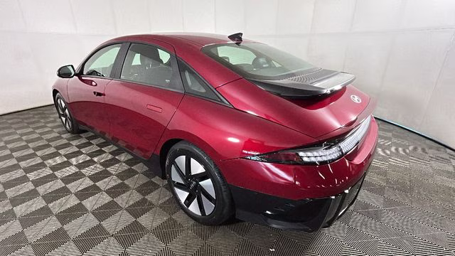 2024 Ultimate Red Hyundai IONIQ 6 SE AWD Sedan
