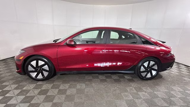 2024 Ultimate Red Hyundai IONIQ 6 SE AWD Sedan