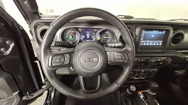 2023 Black Clearcoat Jeep Wrangler Willys 4xe 4X4 SUV