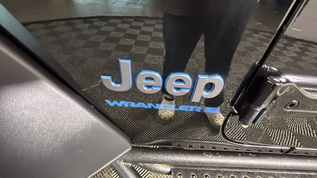 2023 Black Clearcoat Jeep Wrangler Willys 4xe 4X4 SUV