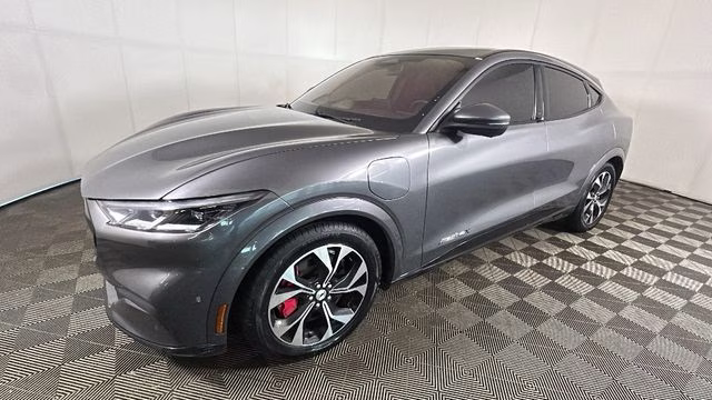 2021 Gray Metallic Ford Mustang Mach-E Premium AWD SUV