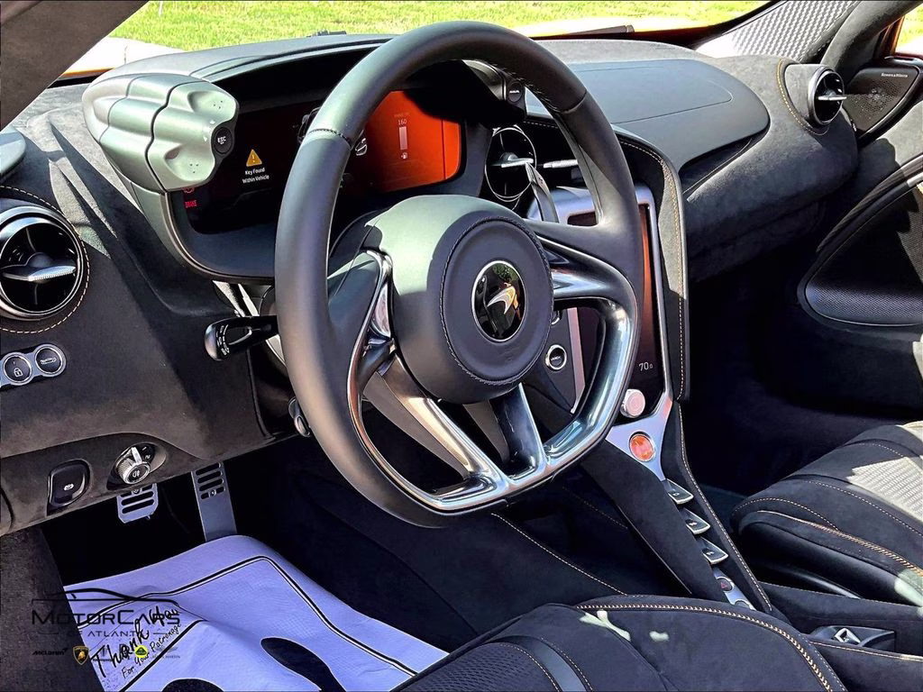 2026 Orange McLaren 750S Spider RWD Convertible