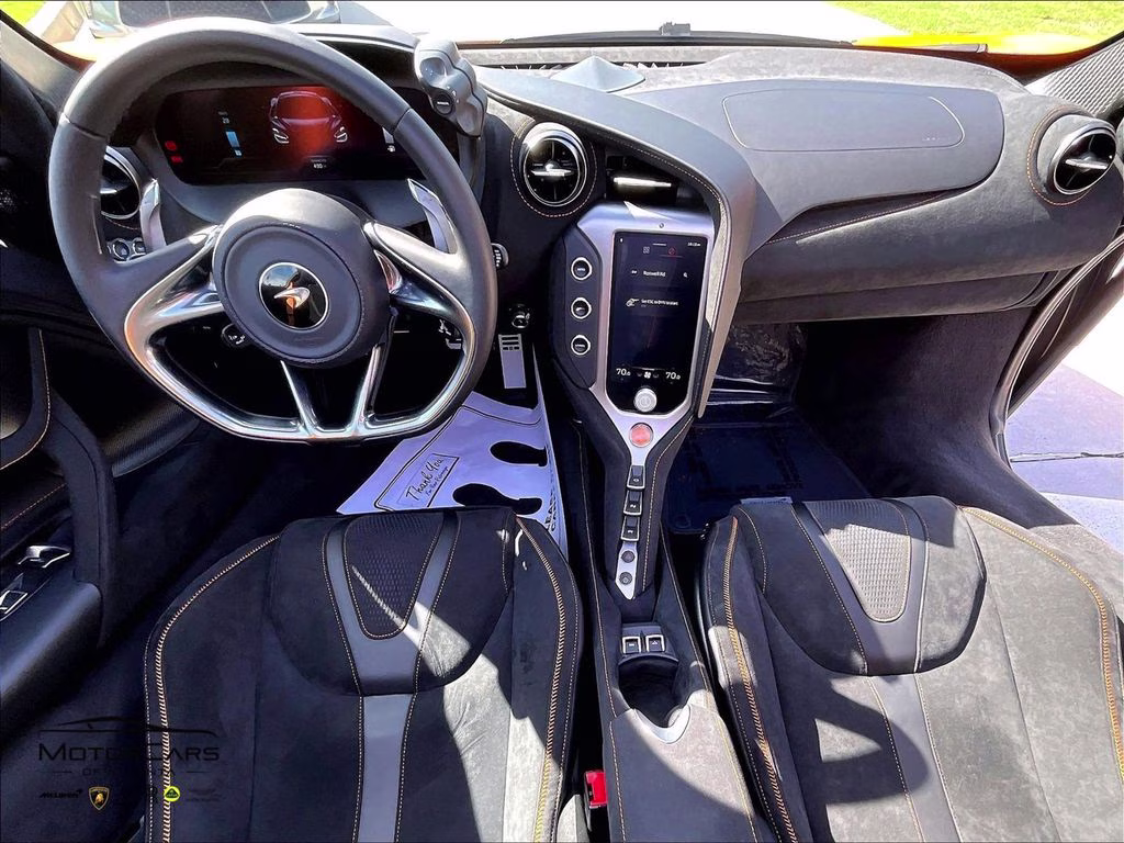 2026 Orange McLaren 750S Spider RWD Convertible