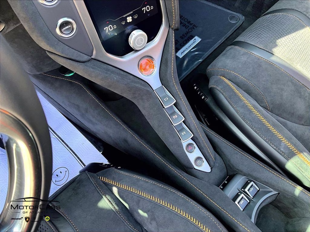 2026 Orange McLaren 750S Spider RWD Convertible