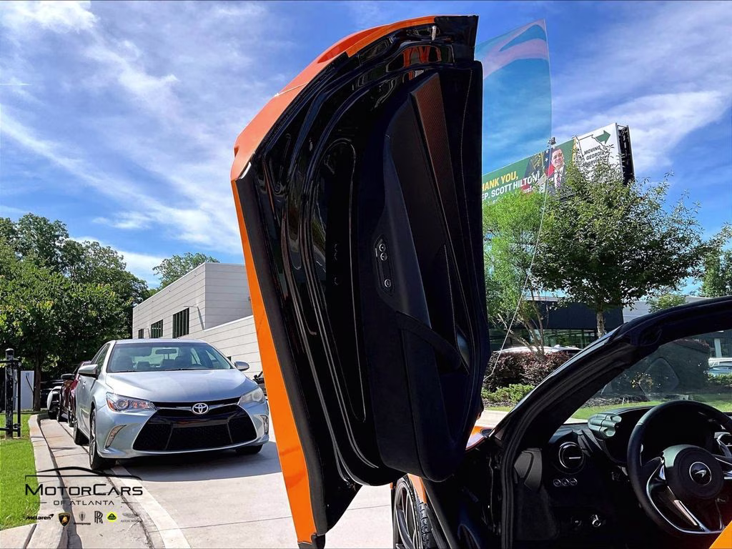 2026 Orange McLaren 750S Spider RWD Convertible