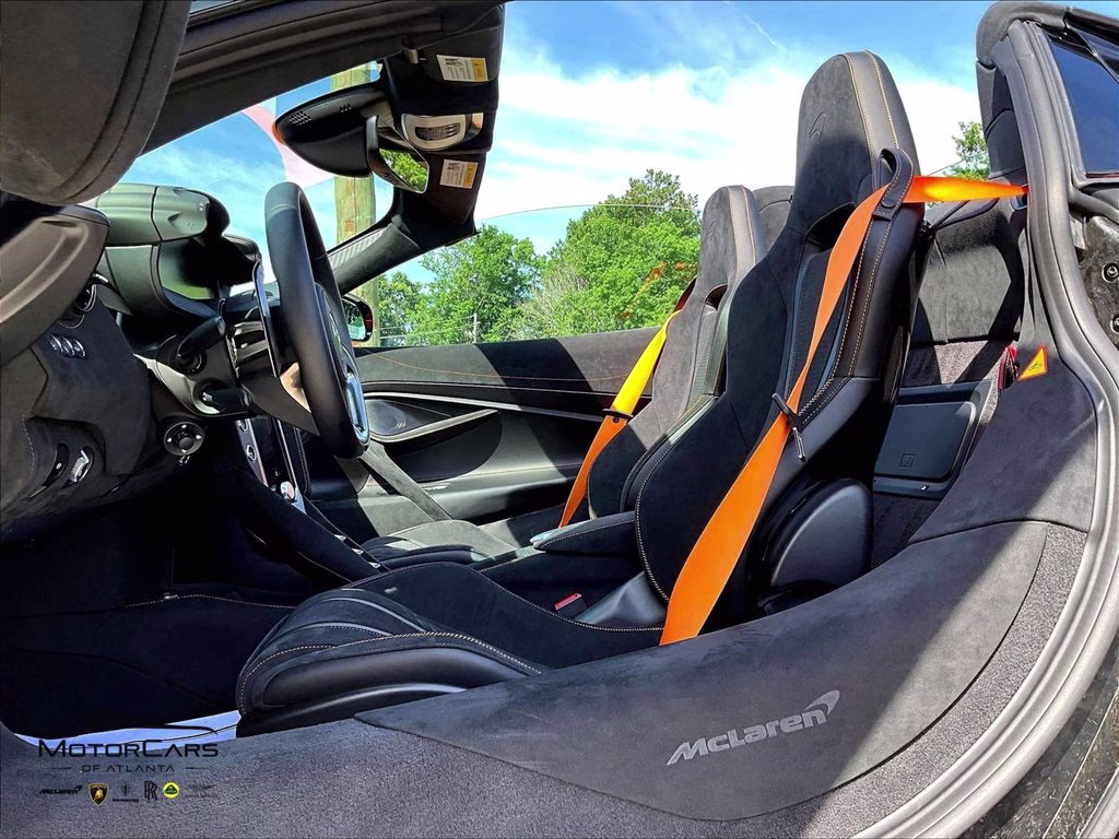 2026 Orange McLaren 750S Spider RWD Convertible