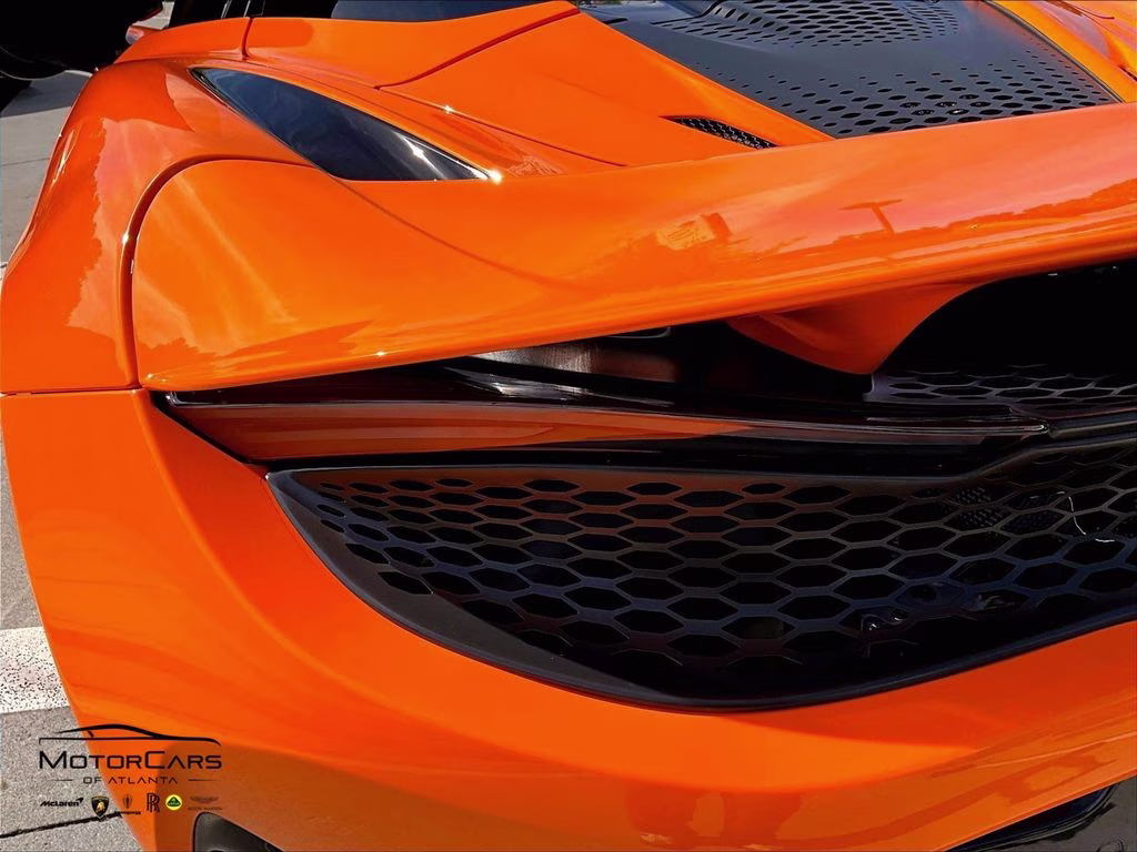 2026 Orange McLaren 750S Spider RWD Convertible