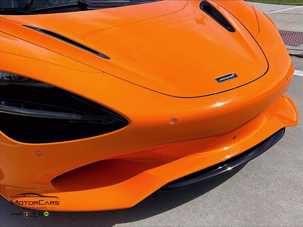 2026 Orange McLaren 750S Spider RWD Convertible