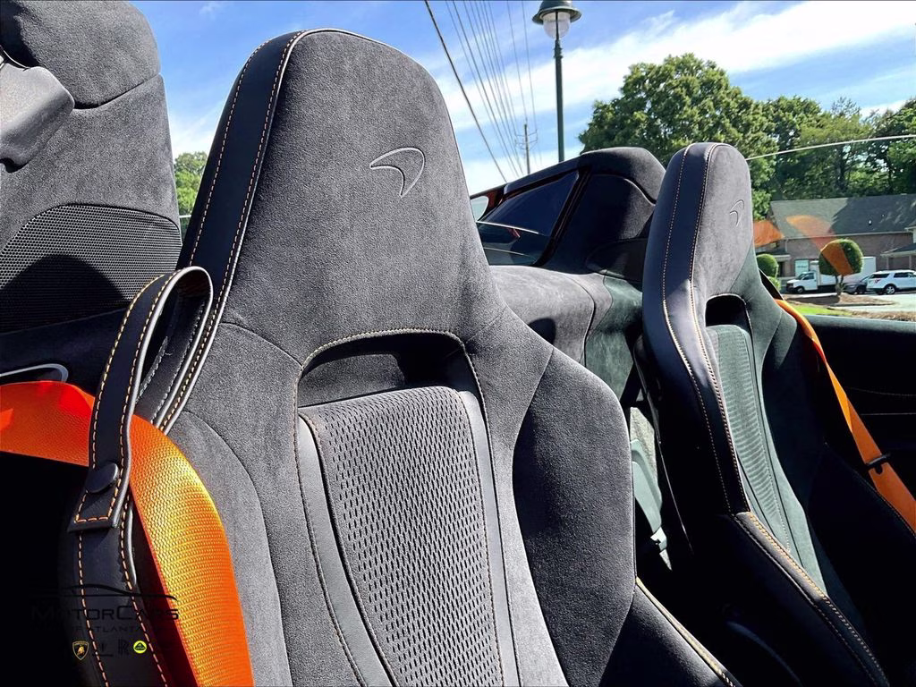2026 Orange McLaren 750S Spider RWD Convertible