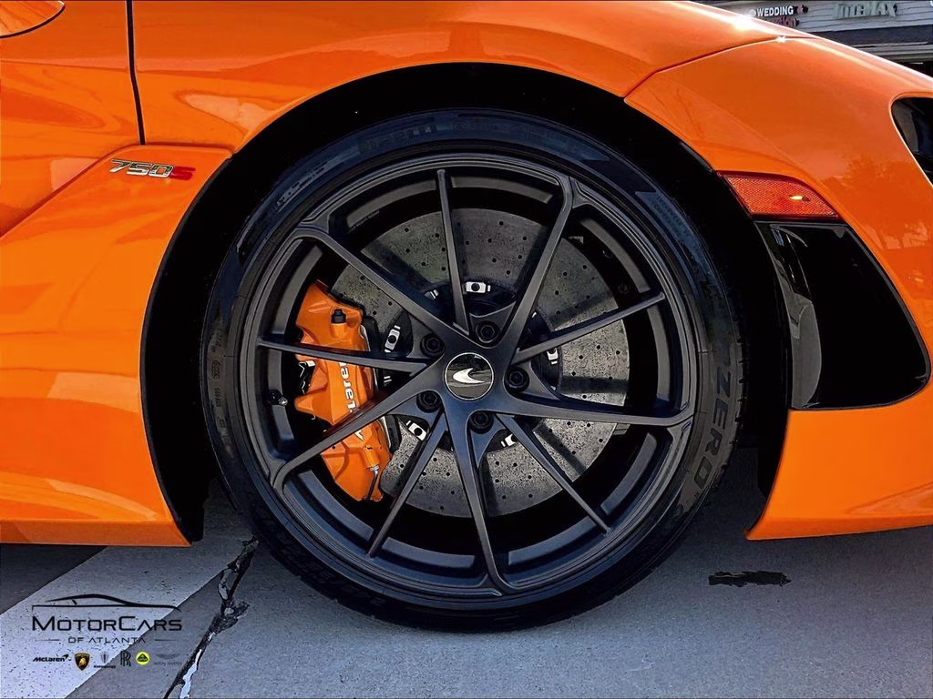 2026 Orange McLaren 750S Spider RWD Convertible