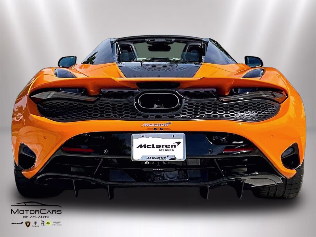 2026 Orange McLaren 750S Spider RWD Convertible