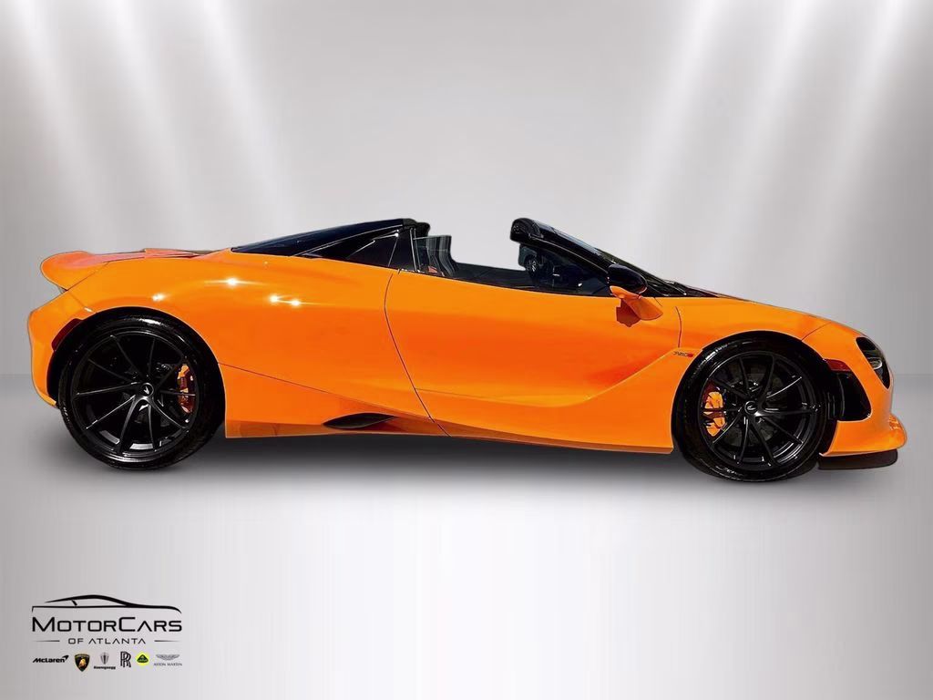 2026 Orange McLaren 750S Spider RWD Convertible