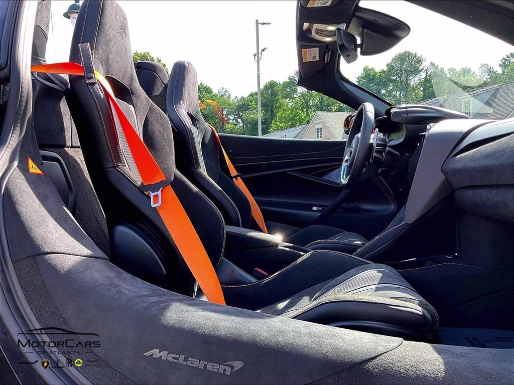 2026 Orange McLaren 750S Spider RWD Convertible