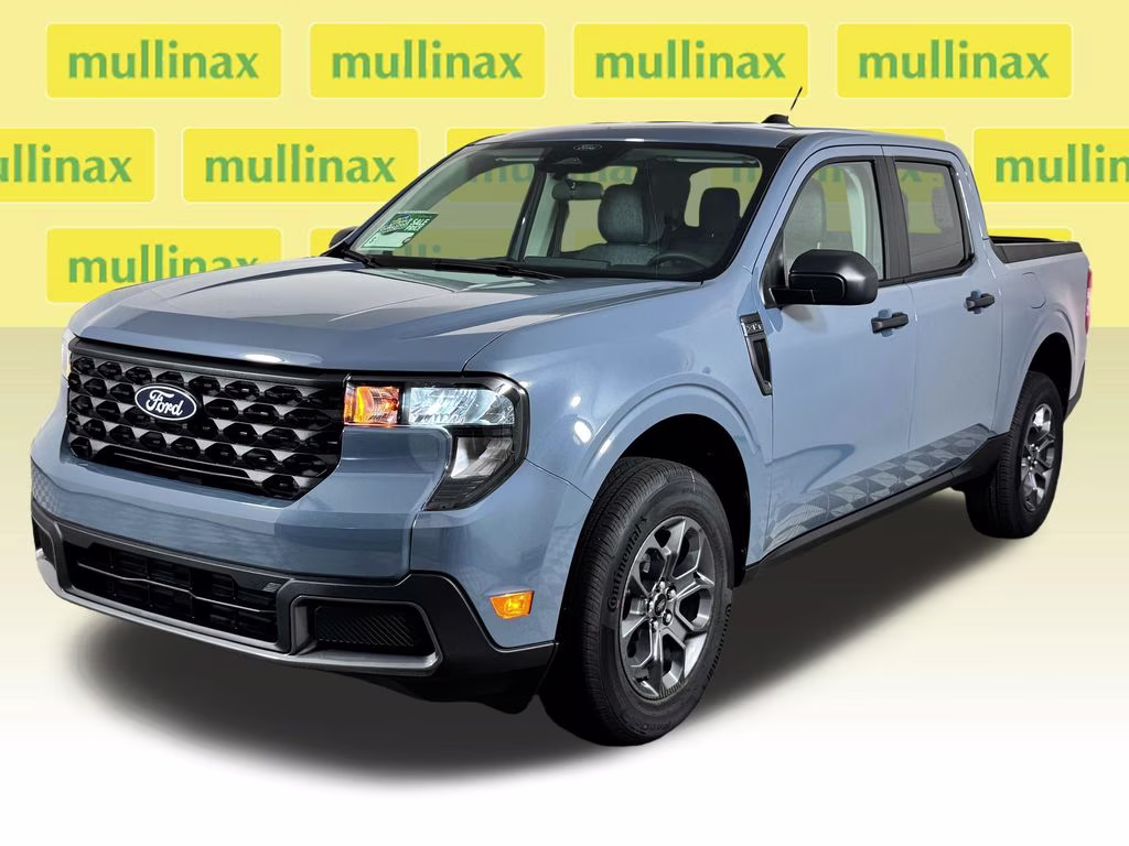 2026 Azure Gray Metallic Tri-Coat Ford Maverick XLT FWD Truck