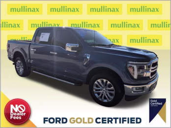 2024 Atlas Blue Metallic Ford F-150 Lariat 4X4 Truck