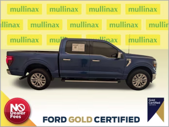 2024 Atlas Blue Metallic Ford F-150 Lariat 4X4 Truck