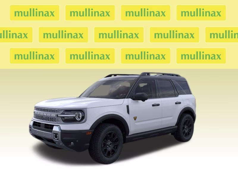 2026 White Metallic Ford Bronco Sport Badlands 4X4 SUV