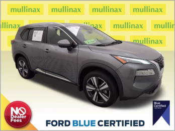 2021 Gun Metallic Nissan Rogue SL FWD SUV