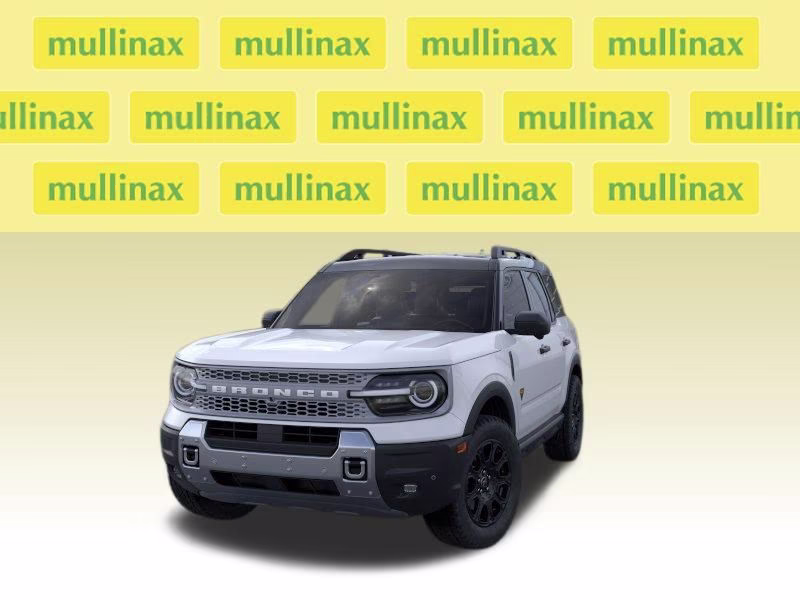 2026 White Metallic Ford Bronco Sport Badlands 4X4 SUV