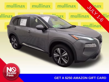 2021 Gun Metallic Nissan Rogue SL FWD SUV